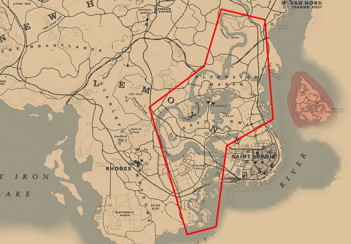 Locations in Redemption, Red Dead Wiki